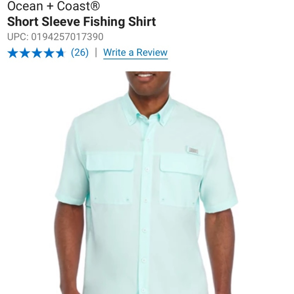 Men’s ocean mint shirt